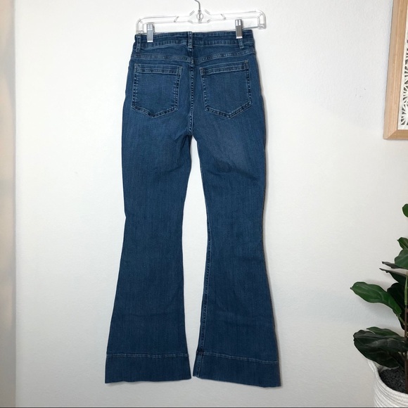 Boden The Heswall Flare Mid-Vintage Y2K Jeans 4P - Picture 3 of 10